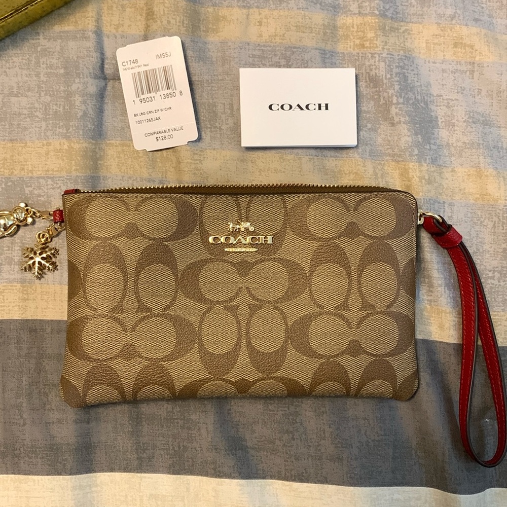 Coach wristlet
